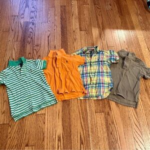 4 Ralph Lauren Polos Size 4